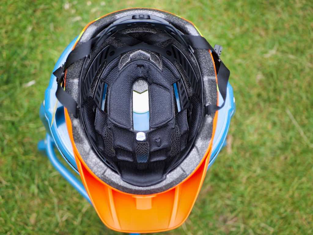 Inside the sidetracked II helmet