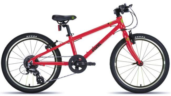 Frog 52 Red 2021 Frog 52 20" kids bike in red - underneath the Frog 53 so you can compare the differences between the two bikes