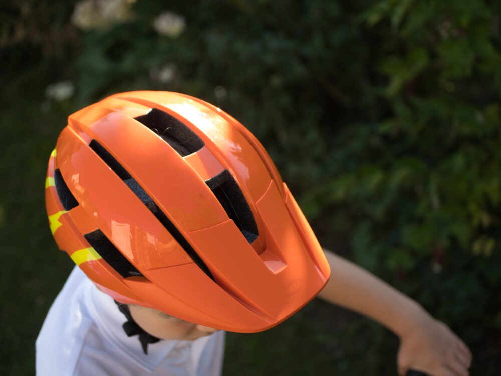 top down view of the Sidetrack II helmet