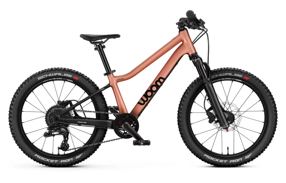 woom OFF AIR front suspension hardtail mountain bike for kids and teens
