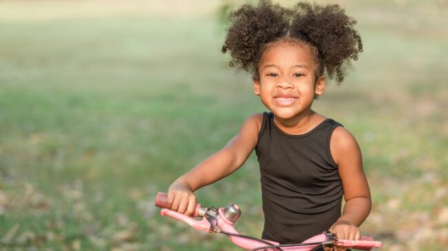 Afro hair child afro hair