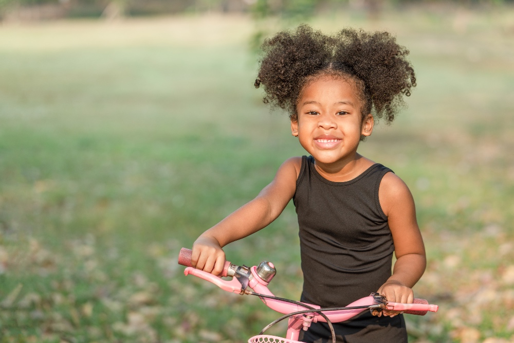 child afro hair