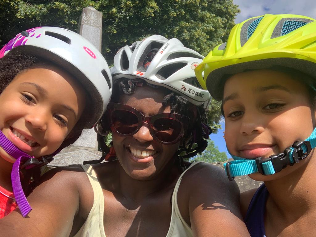 afro hair - Janett Walker and daughters