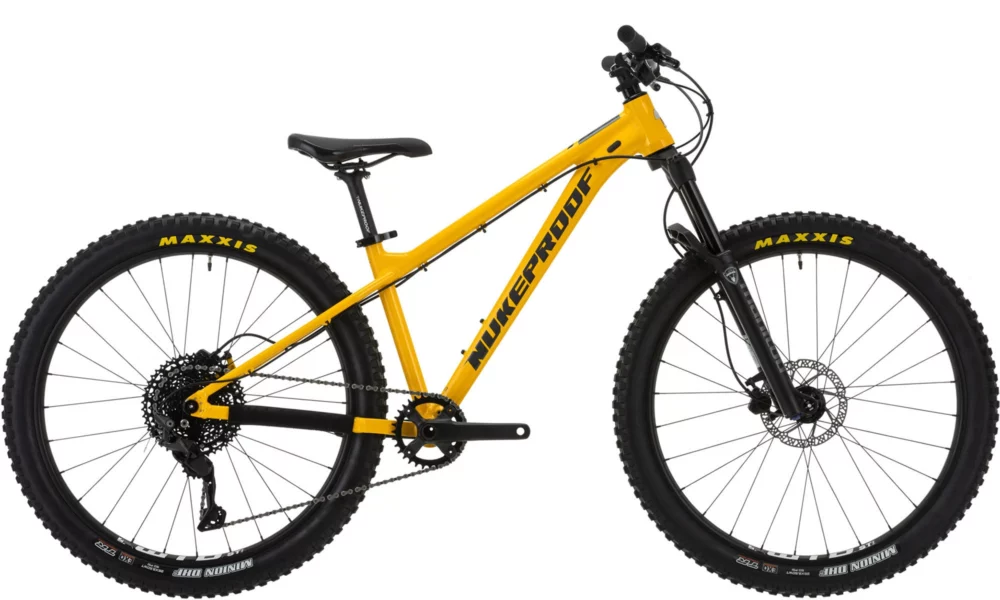 The Nukeproof Cub Scout 26" wheel mountain bike is one of the best kids MTB's money can buy