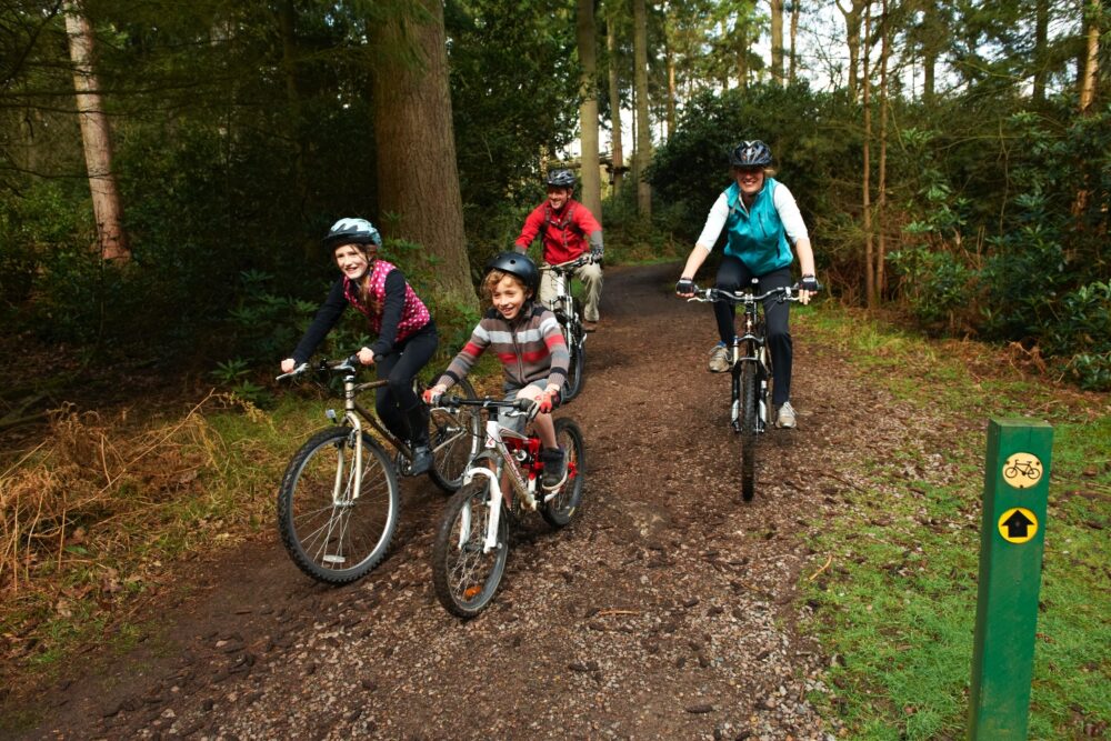 Forest riders pack - photo credit Forestry England/Crown copyright