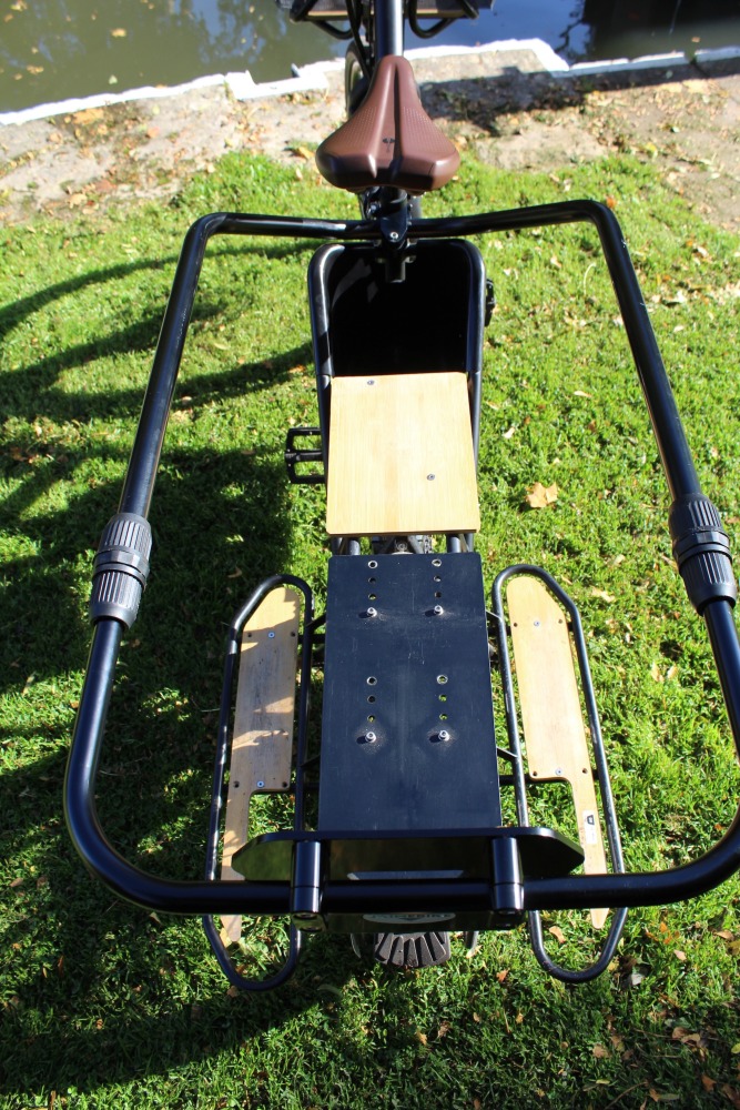 Bike43 longtail cargo bike rear rack