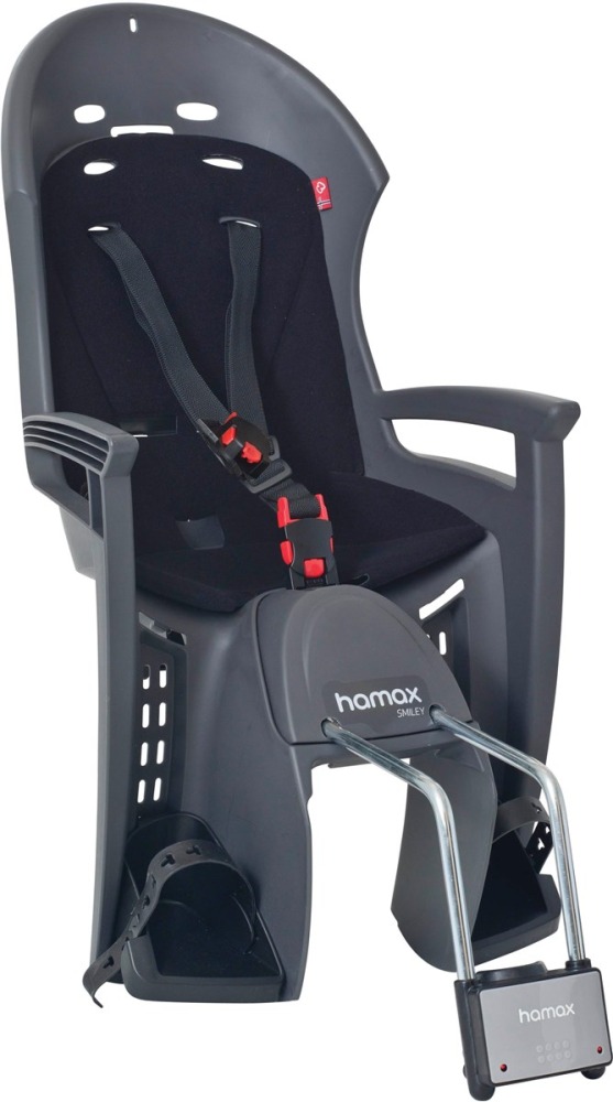Hamax Smiley frame mounted rear bike seat for children
