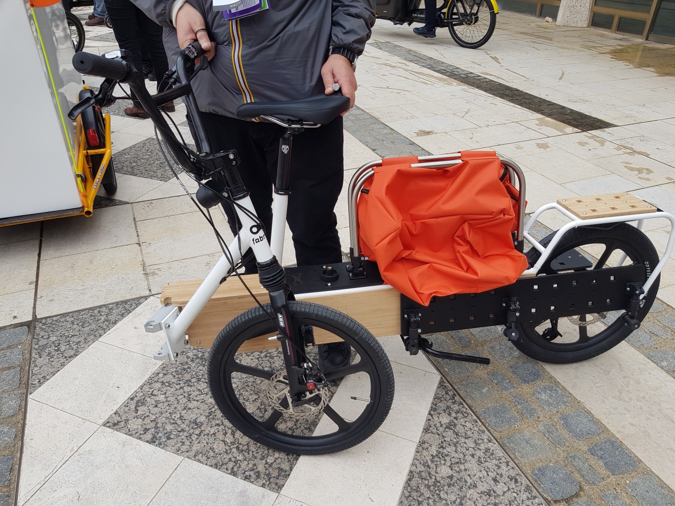 Cargo bike festival - folding bike