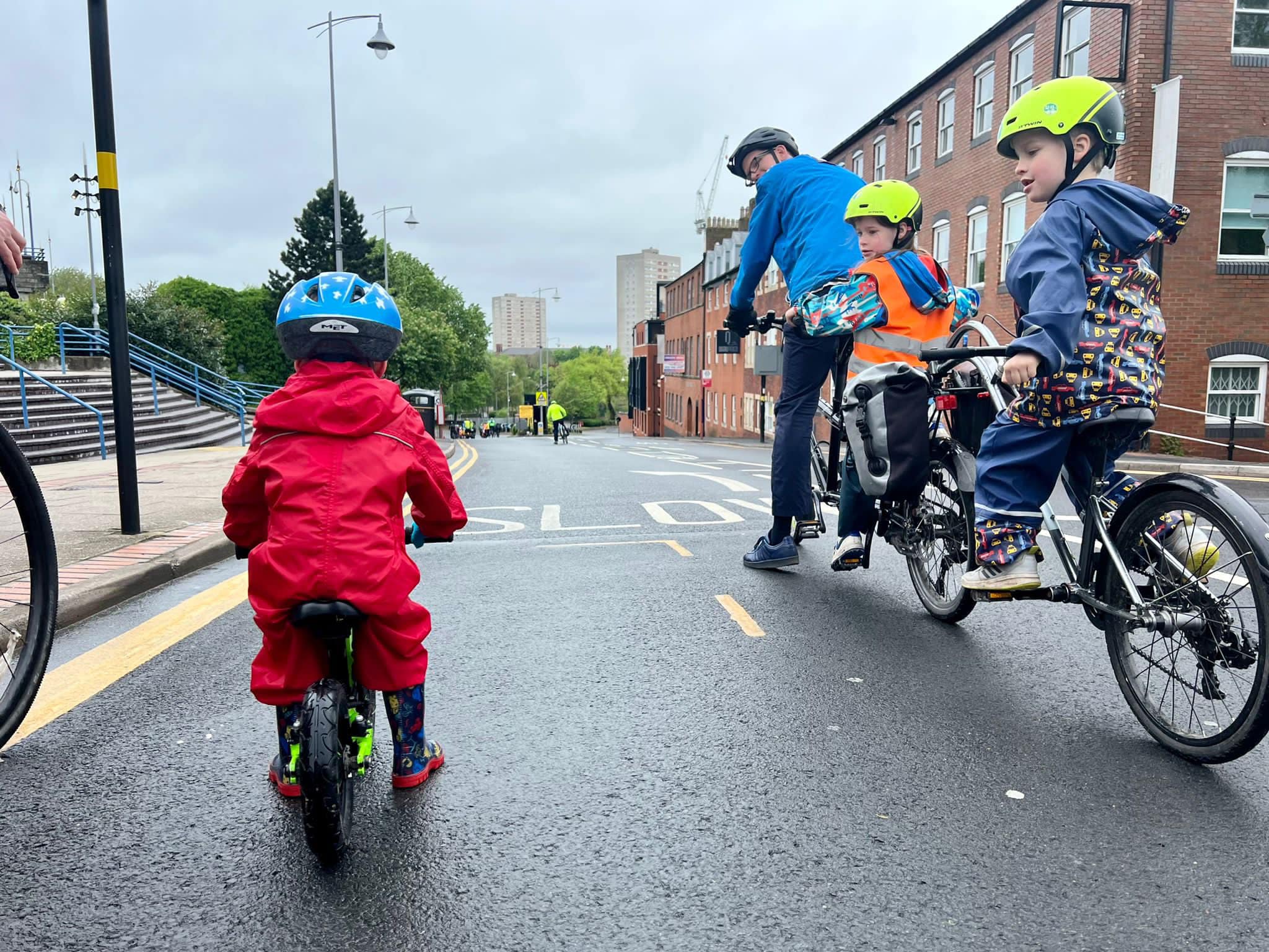 Kidical Mass Birmingham May 2023 - photo by Alisha Kidelman