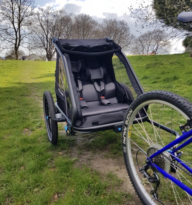 Cube CMPT trailer in use