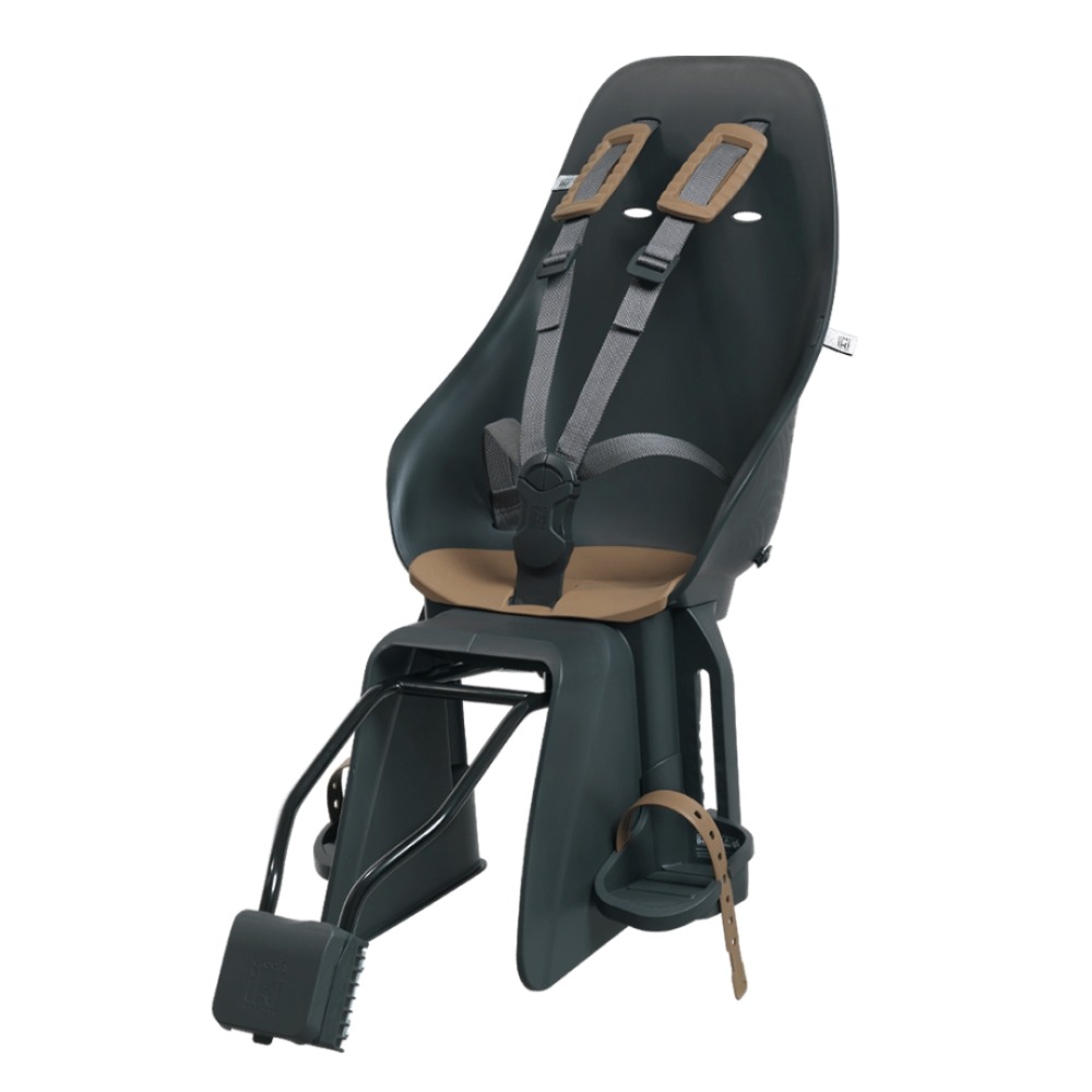 Rear Bike Child Seat - Ring-Back Design For Kids 2–4 Years, Up To 55 Lbs