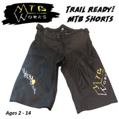 MTB WORKS TRAIL READY PADDED SHORTS