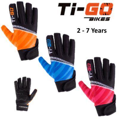 ti-go long fingered gloves - best children cycling gloves 