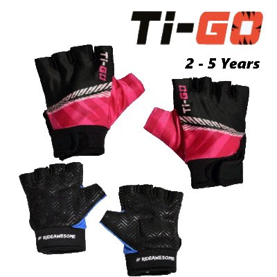 Ti-Go short fingered mitt - kids cycling gloves