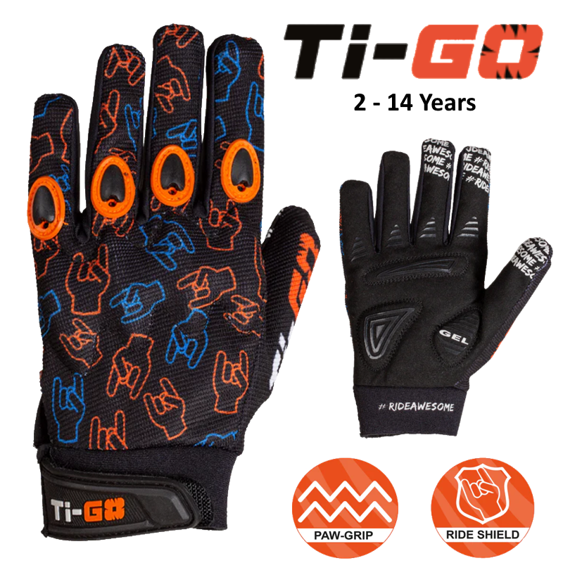 Ti-go pro kids cycling gloves - best gloves for cycling