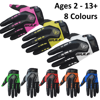 wulfsport long fingered gloves - best kids gloves for cycling