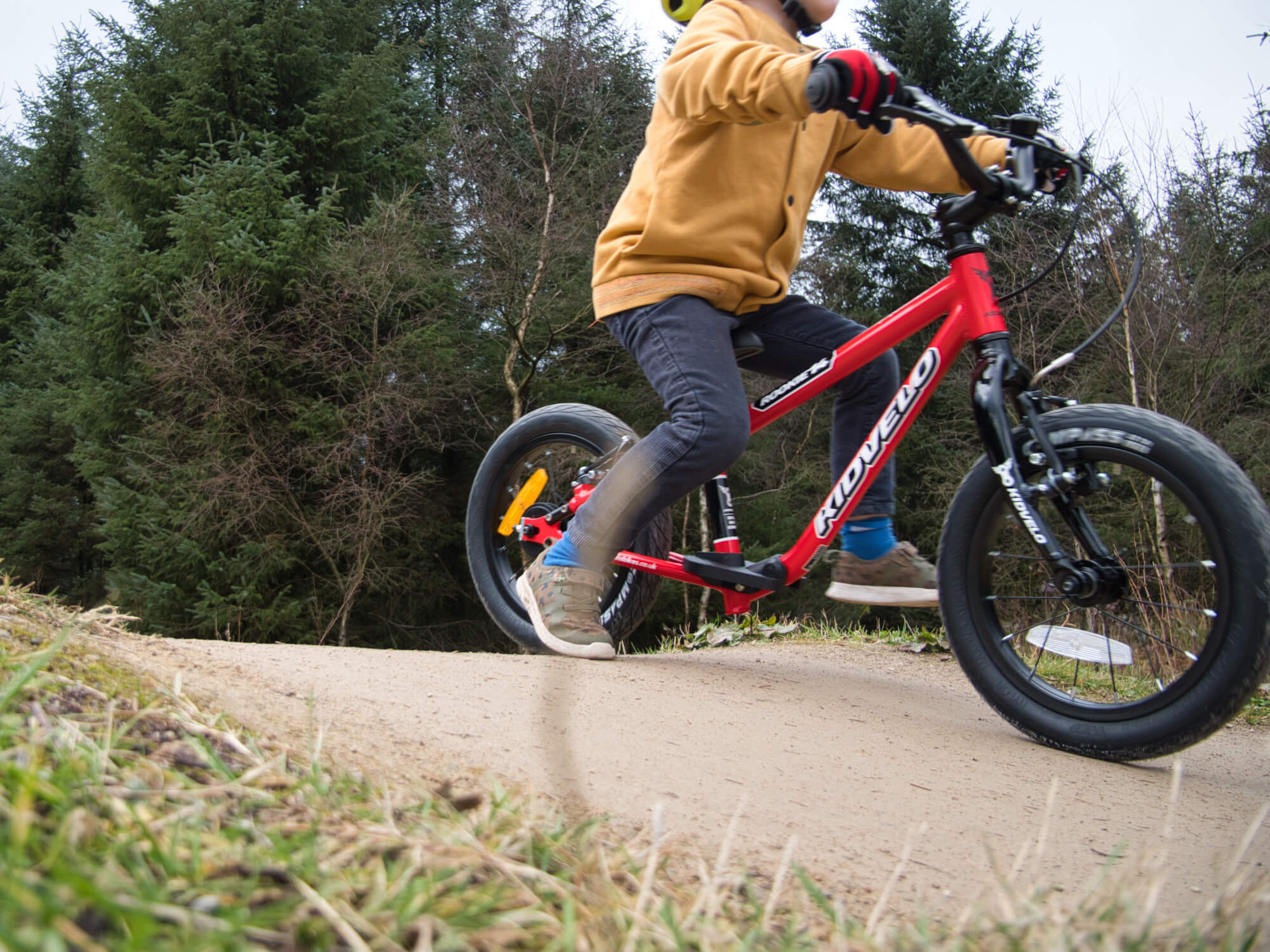 Riding the kidvelo rookie 14 kids balance bike - review 