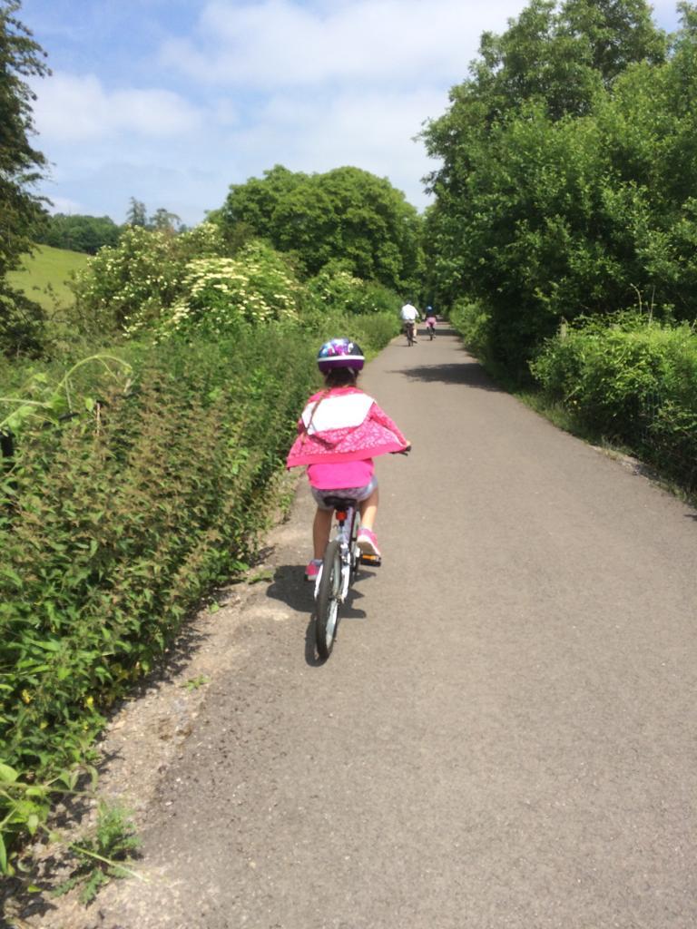 Two tunnels Bath family bike ride