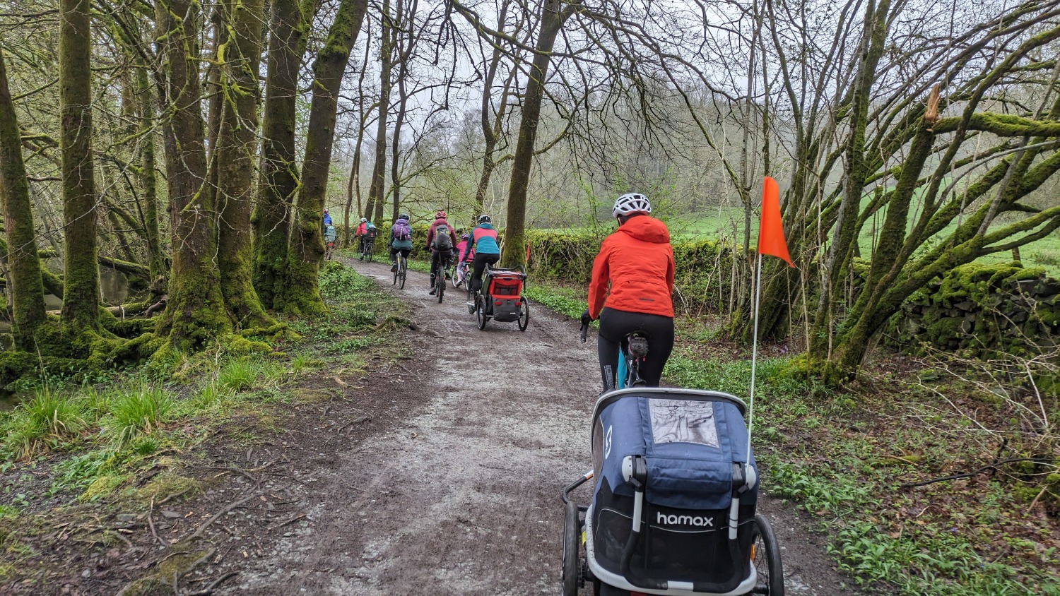 Family cycling routes around Cumbria and the Lake District - Western side of Windermere