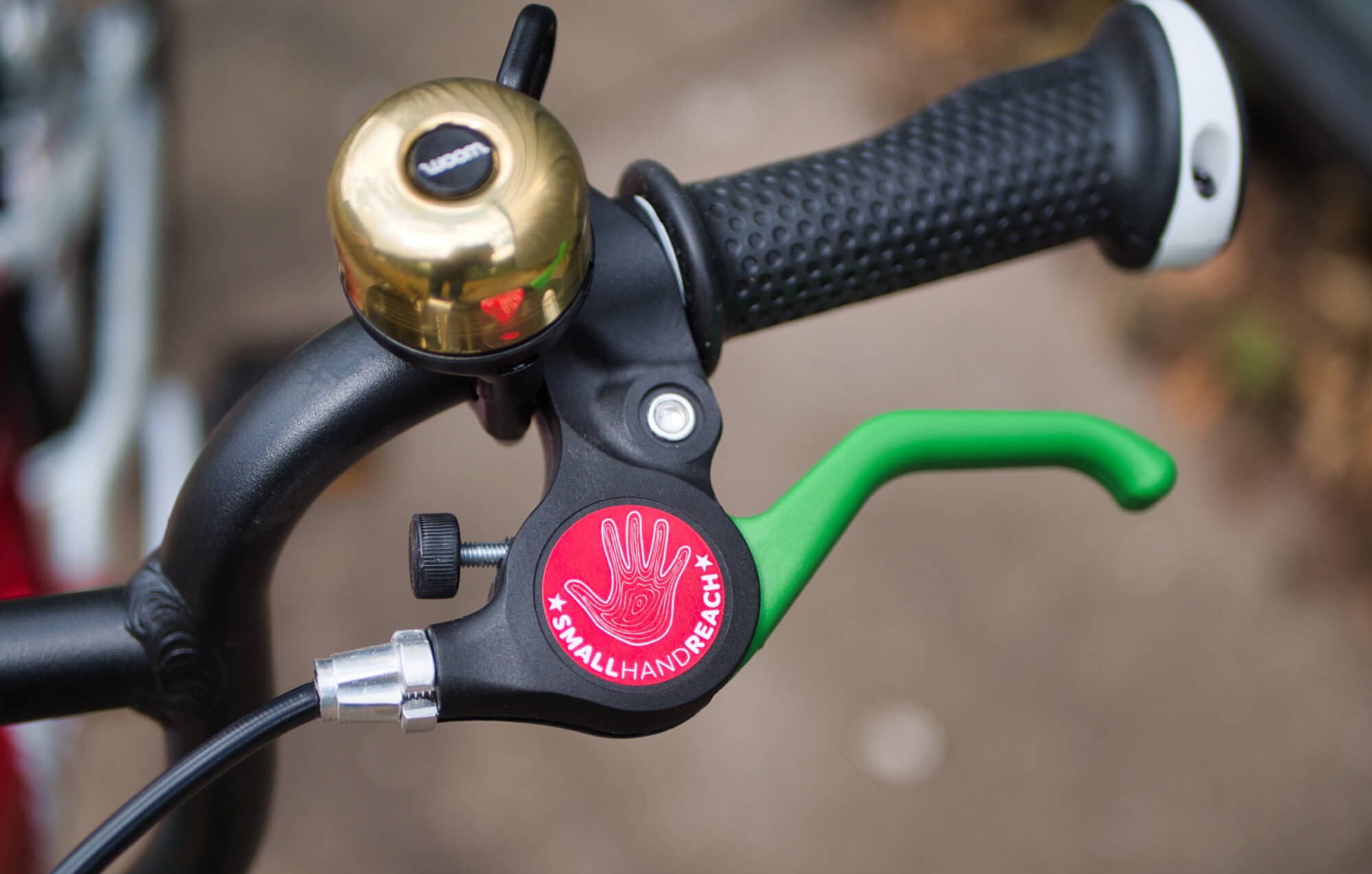handlebars on the woom 3 kids bike - first impressions review 