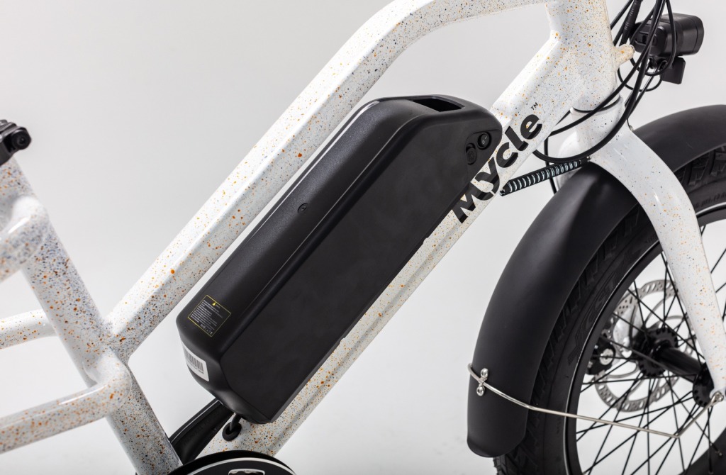 New Mycle cargo bike disc brakes battery Cycle Sprog