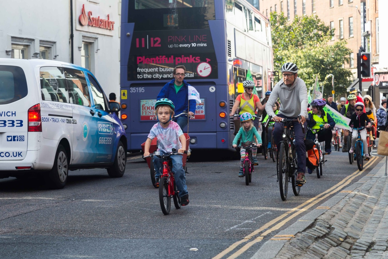 Norwich Kidical Mass September 2023 Photo by Stuart Beard