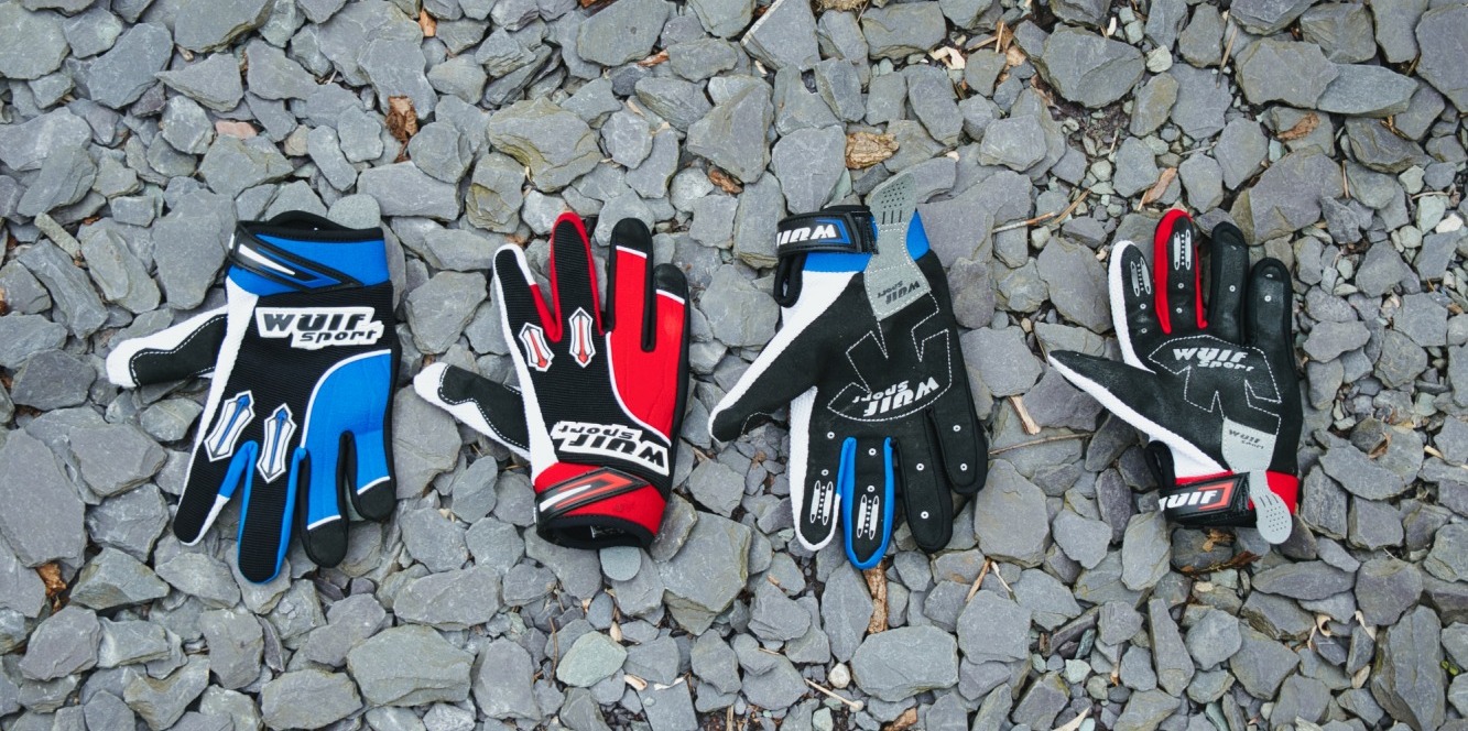 Wulf sport kids cycling gloves