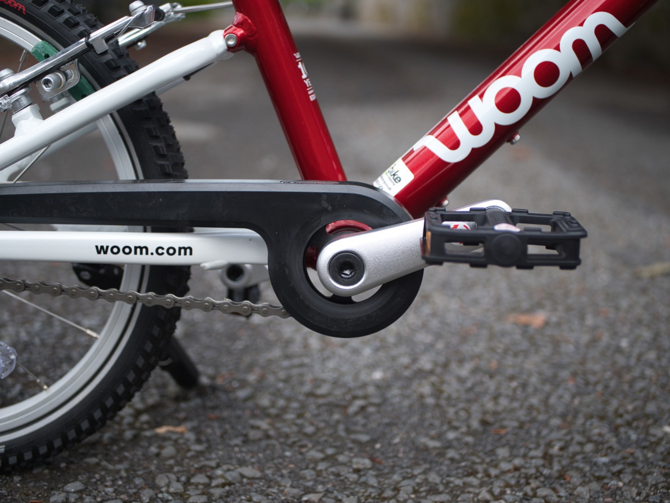 red woom 3 automagic black chain guard