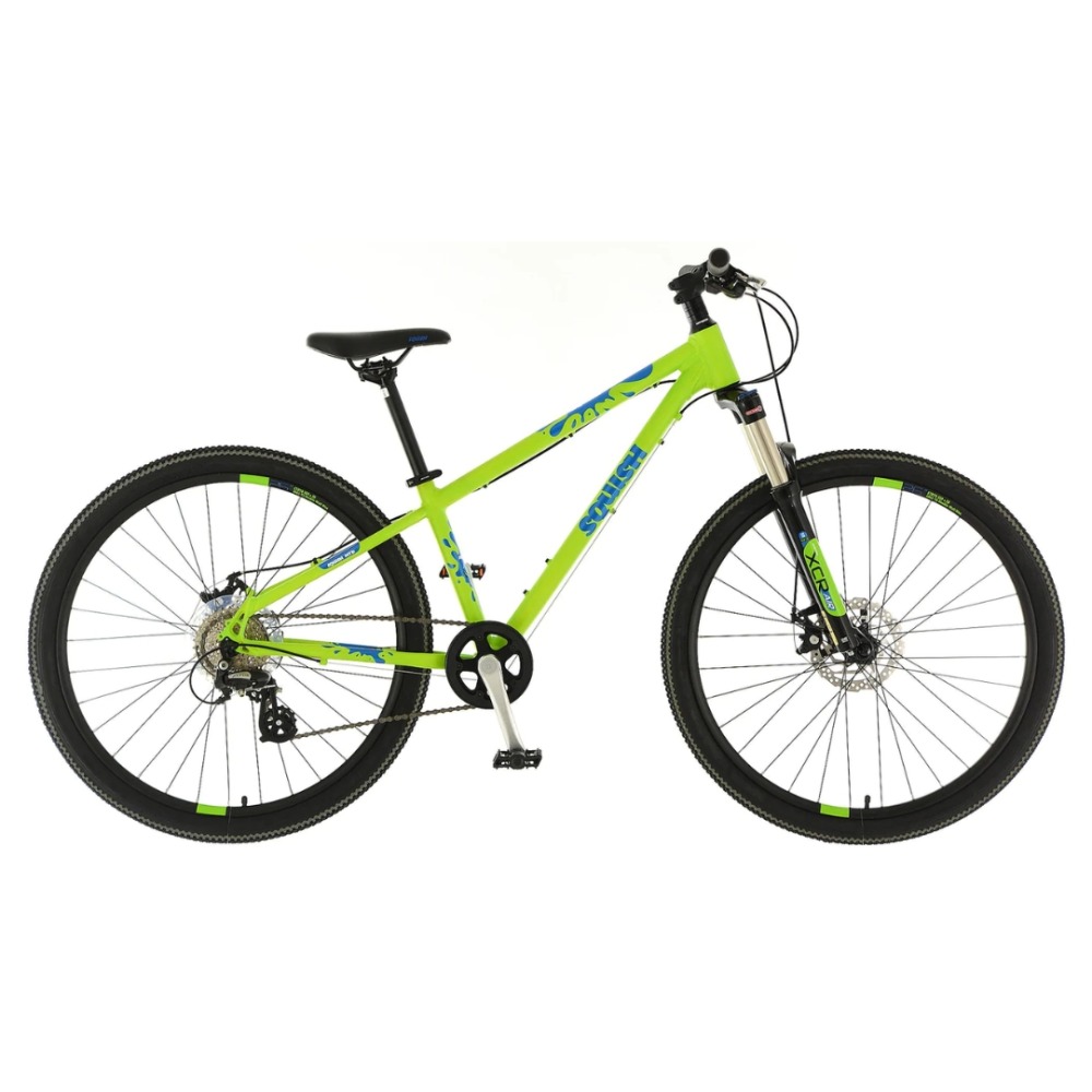 Best 26" mountain bikes for kids: A Squish MTB 26 on a plain background