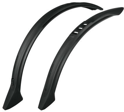 Winter cycling with kids is much easier with a set of mudguards, like this SKS Velo 20 inch Mudguard Set