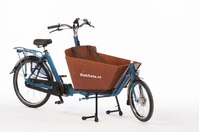 Bakfiets Classic Electric Short box bike for families