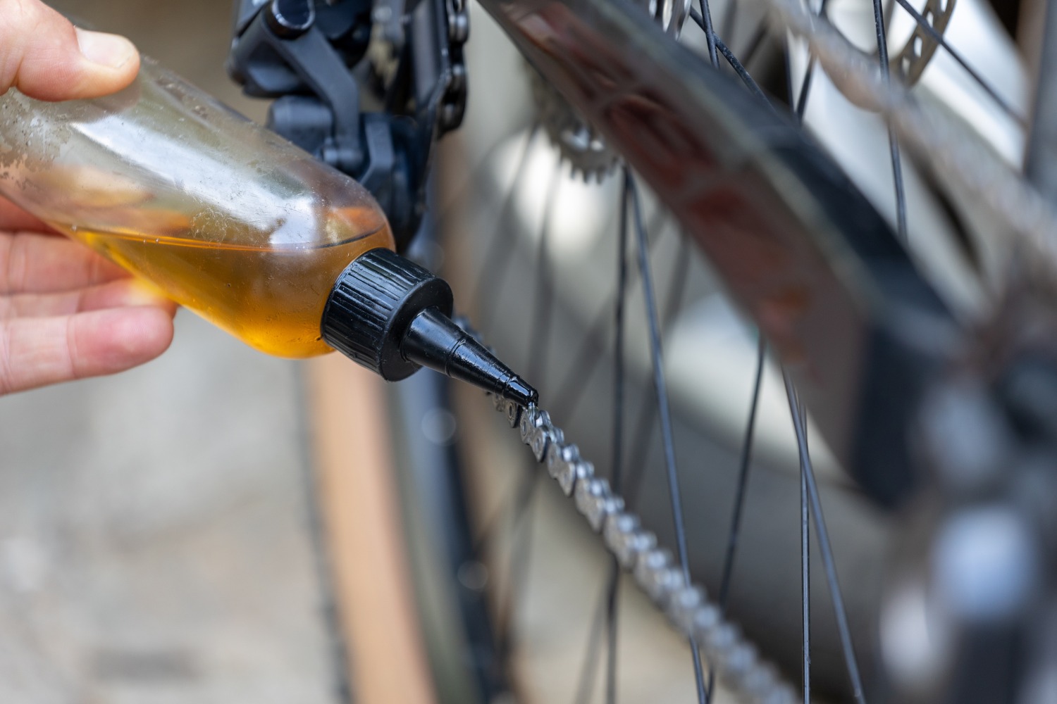 how to lube your chain