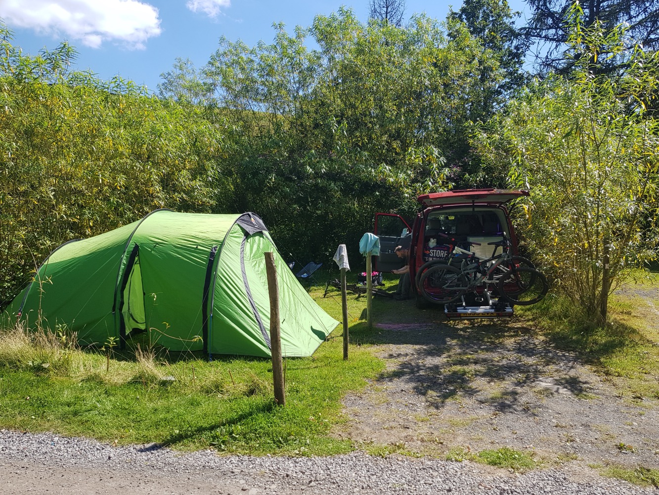 South Wales MTB holiday - Afan forest park