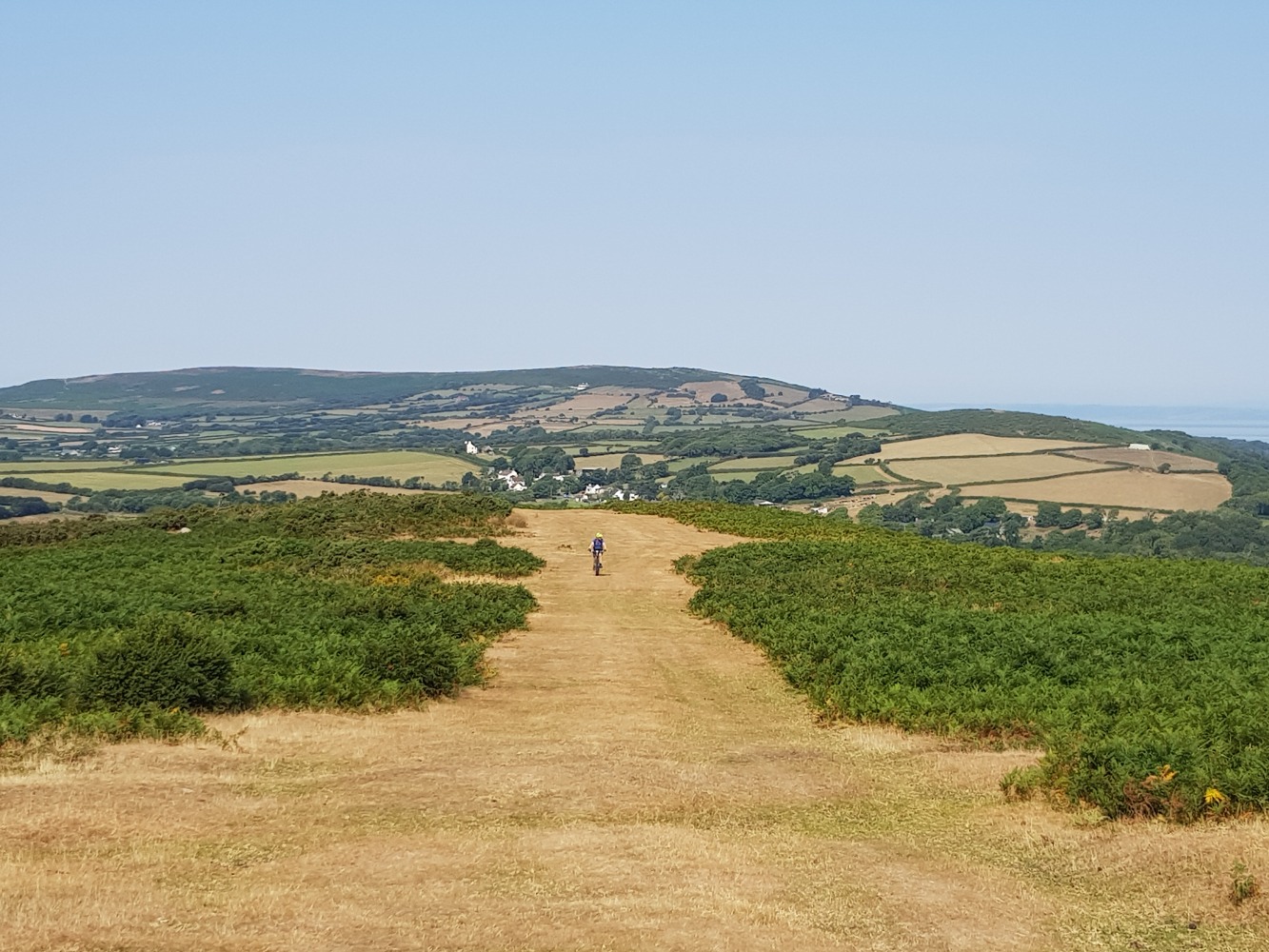 South Wales mountain bike family holiday