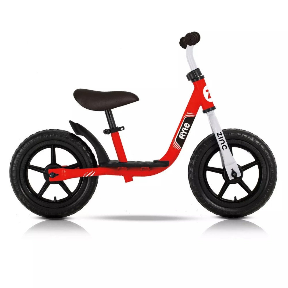 Flyte Zinc Dash balance bike on a blank background