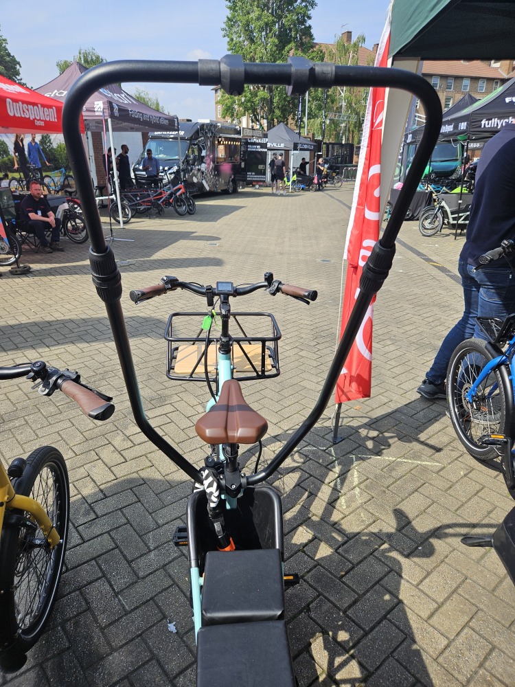 Bike43 longtail cargo bike at London Cargo Bike Festival 2024