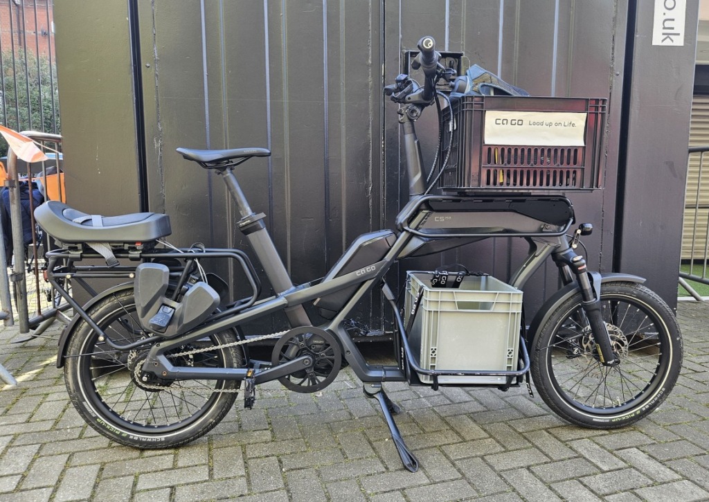 Ca Go CS cargo bike at London Cargo Bike Festival 2024