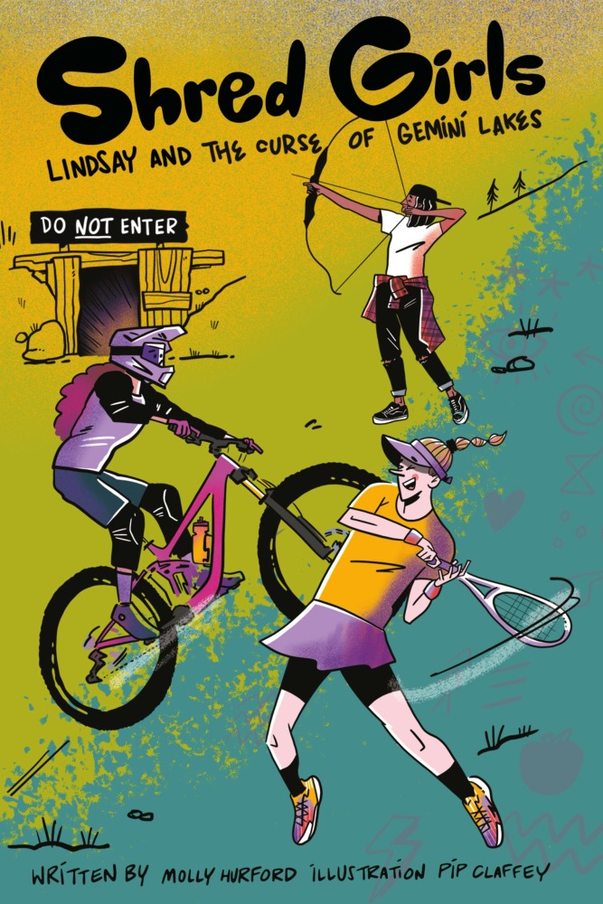 shred girls the curse of the gemini lakes book frontcover