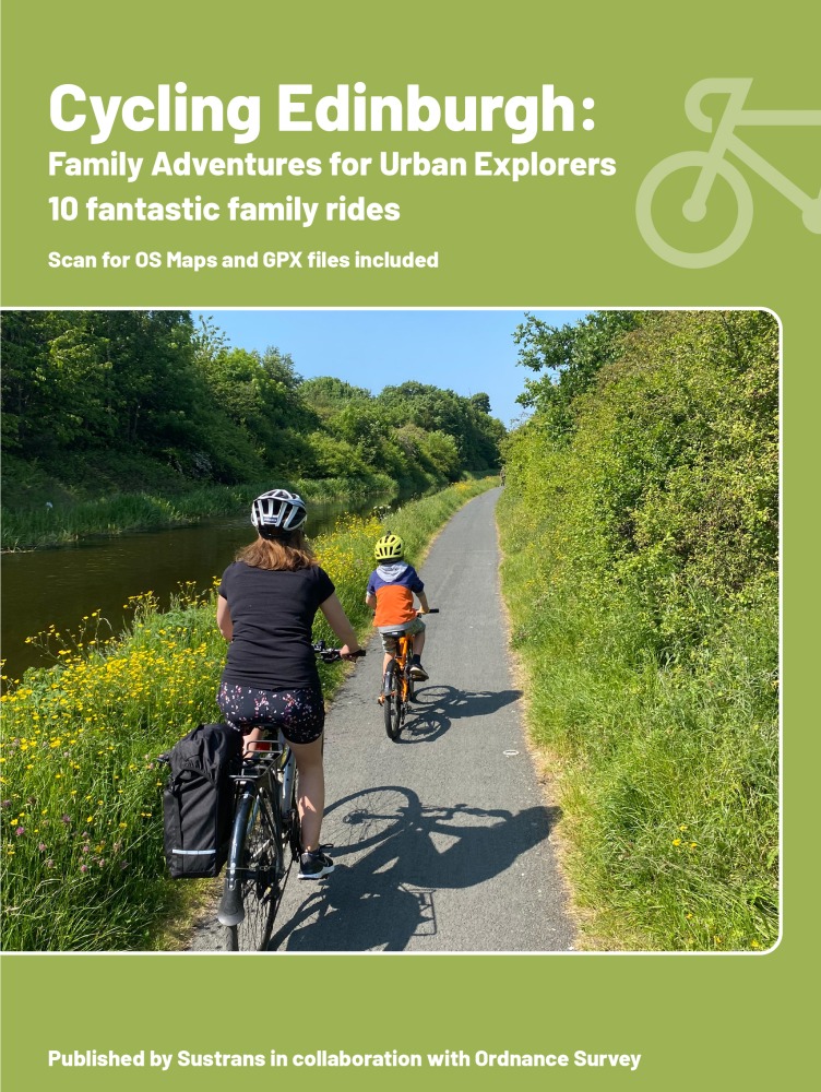 Cycling edinburgh green guide book