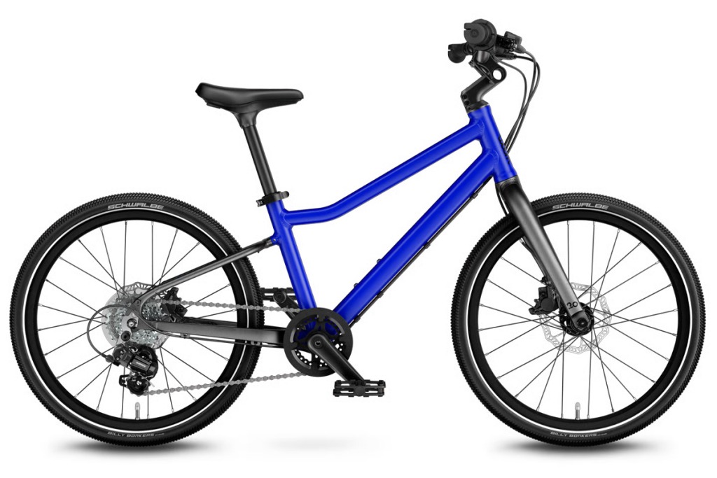 blue woom explore 4 bike