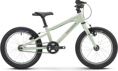 Ridgeback Dimension 16 kids bike in sage green