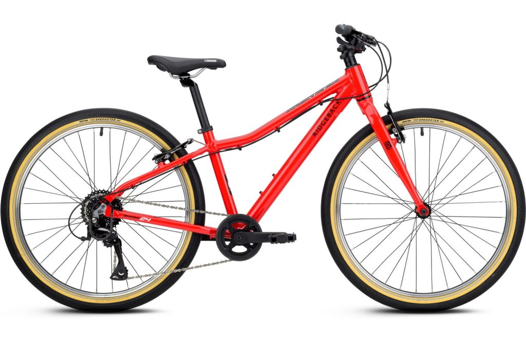 Ridgeback Dimension 24 kids bike in red