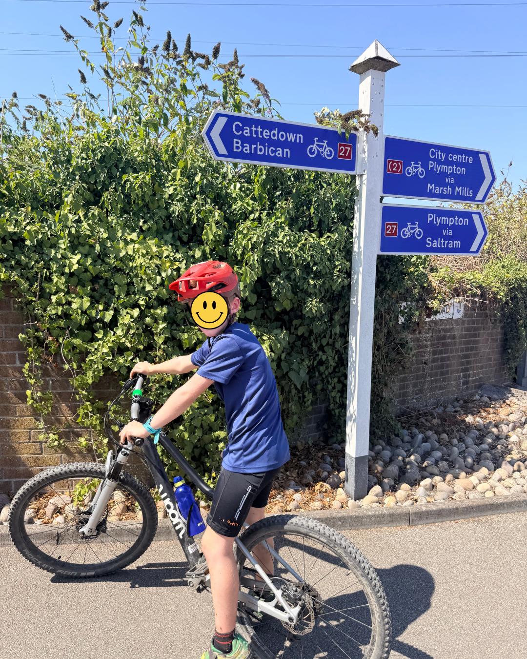 Cycling the devon coast to coast with an 8 year old child