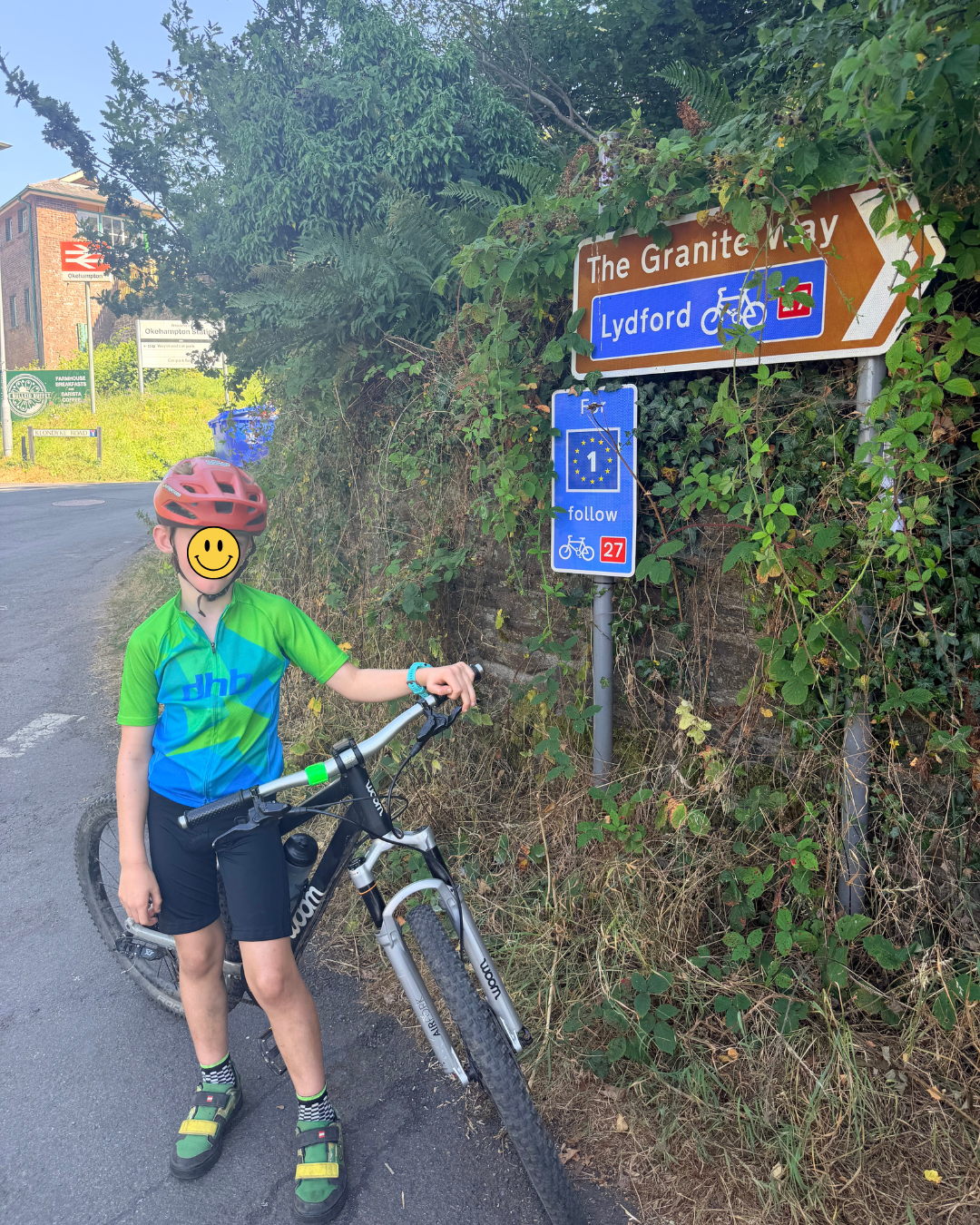 Cycling the Devon coast to coast - The Granite way